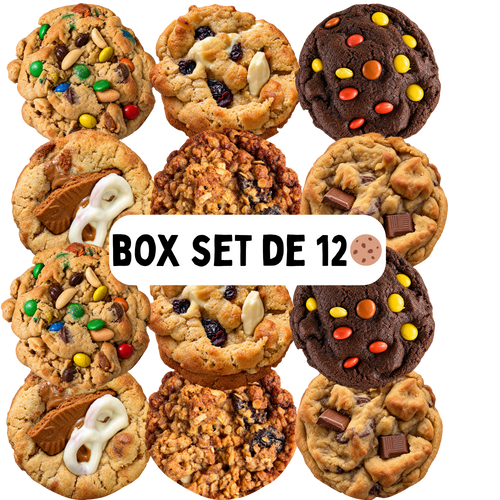 graphique de 12 New York style cookies de WannaCooky